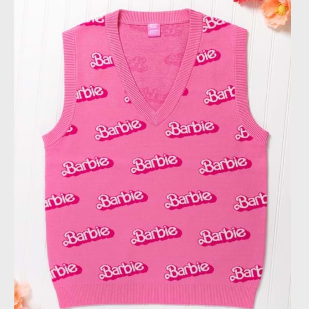Hard to Find Barbie Knit Vest NWT